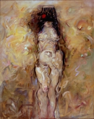 <i>Woman Artist, Nude, Standing</i>