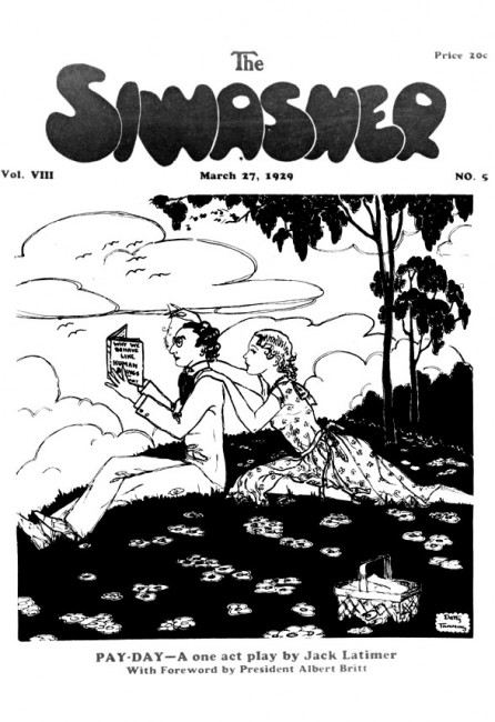 Cover for The Siwasher, March 27, 1929