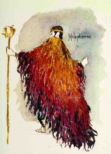 Costume Design for Judith: Holopherne