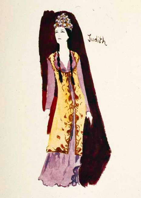 Costume Design for Judith: Judith