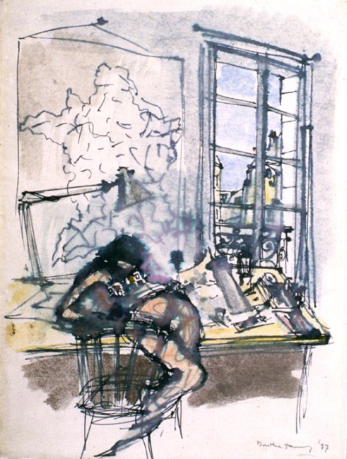 Study for Still in the Studio