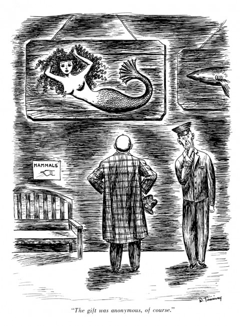 Cartoon for The Coast, May 1938