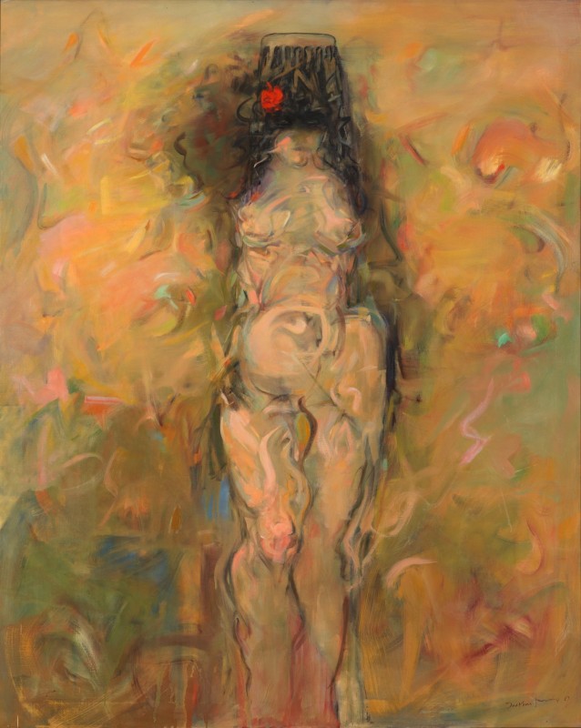 <i>Woman Artist, Nude, Standing</i>